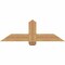 Ekena Millwork Eugene Smooth Timber Gable Bracket, Western Red Cedar, 48"W x 16"H x 5 1/2"D x 5 1/2"F, 8/12 Pitch GBW048X16X0606EUG00SWR - alternate 1